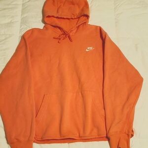 Nike hooded sweatshirt hoodie mango/peach/orange men's xl